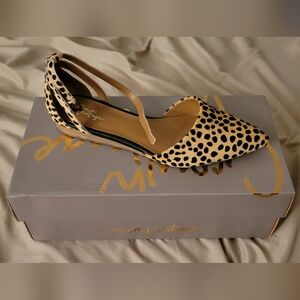 Crown Vintage Animal Print Flats